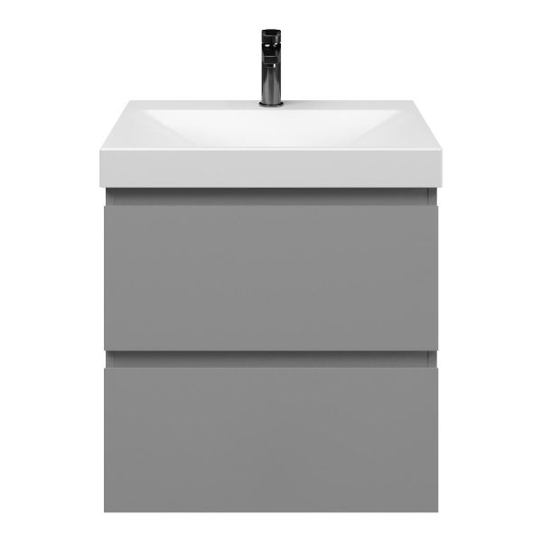 Gisella badmeubel 60 cm licht grijs