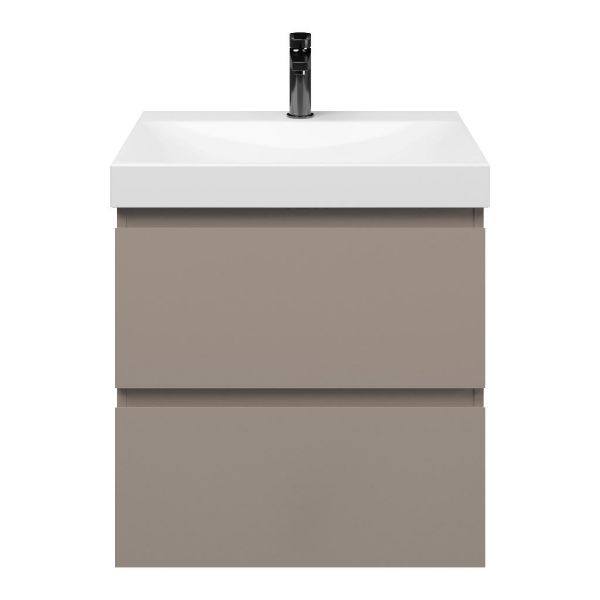 Gisella badmeubel 60 cm taupe