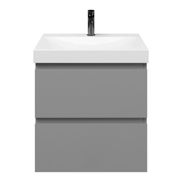 Gisella badmeubel 60 cm licht grijs