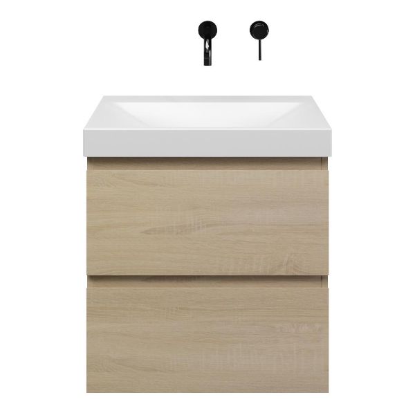 Elena badmeubel 60 cm eiken licht