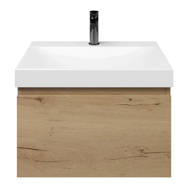 Solo badmeubel 60 cm eiken natuur