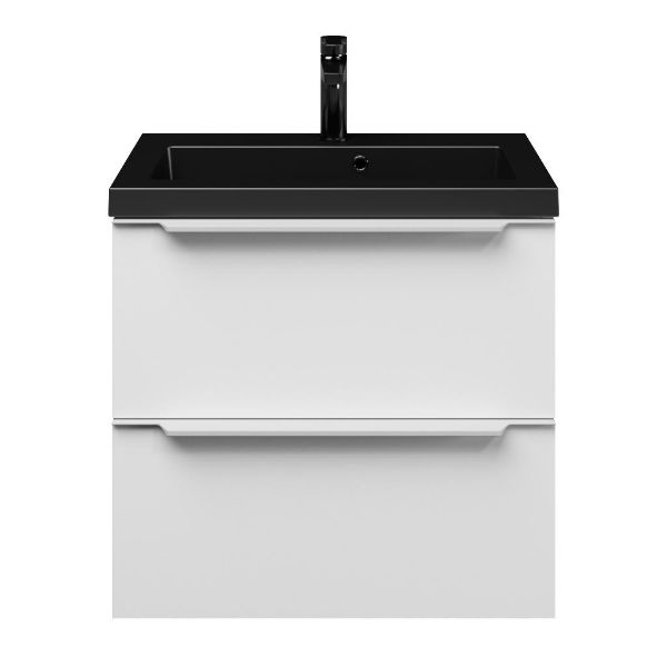 Ambra badmeubel 60 cm mat wit