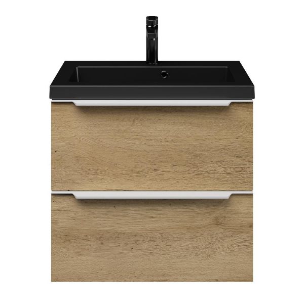 Ambra badmeubel 60 cm warm eiken