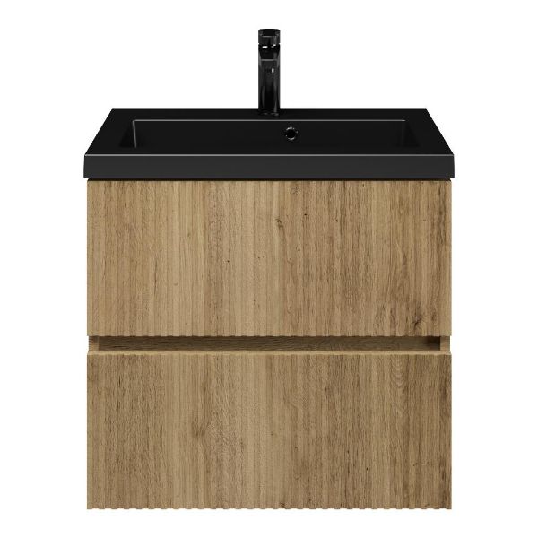 Mezzo badmeubel 60 cm warm eiken