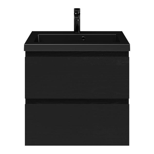 Secca badmeubel 60 cm zwart eiken