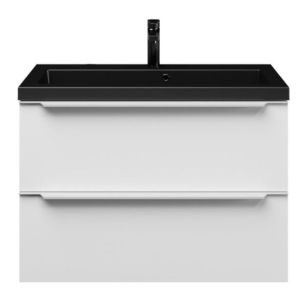 Ambra badmeubel 80 cm mat wit