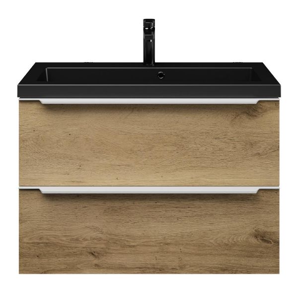 Ambra badmeubel 80 cm warm eiken