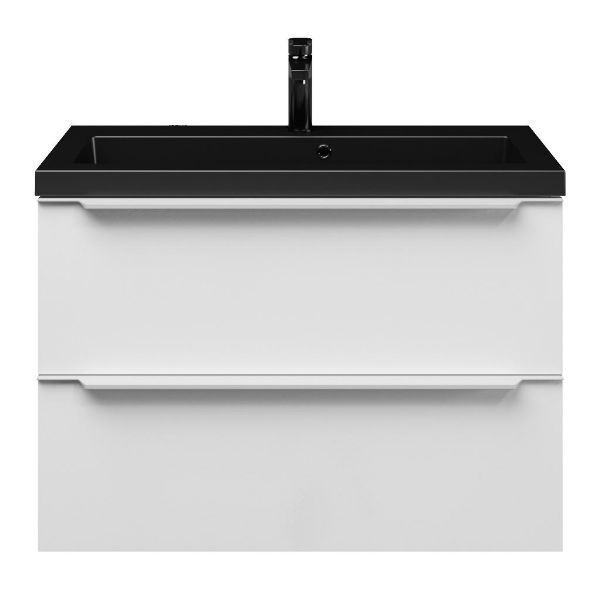 Ambra badmeubel 80 cm wit hoogglans
