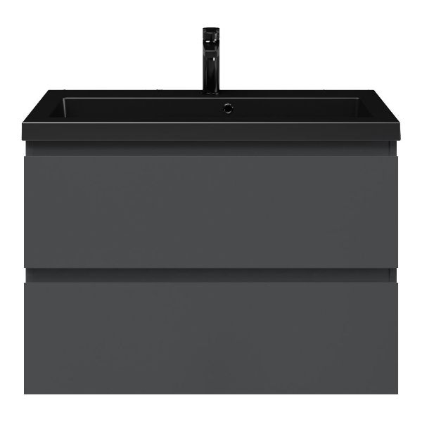 Secca badmeubel 80 cm antraciet mat