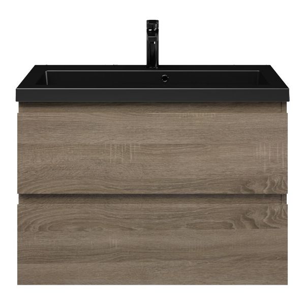 Secca badmeubel 80 cm donker eiken