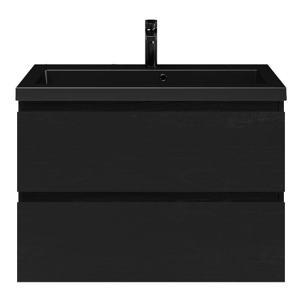 Secca badmeubel 80 cm zwart eiken