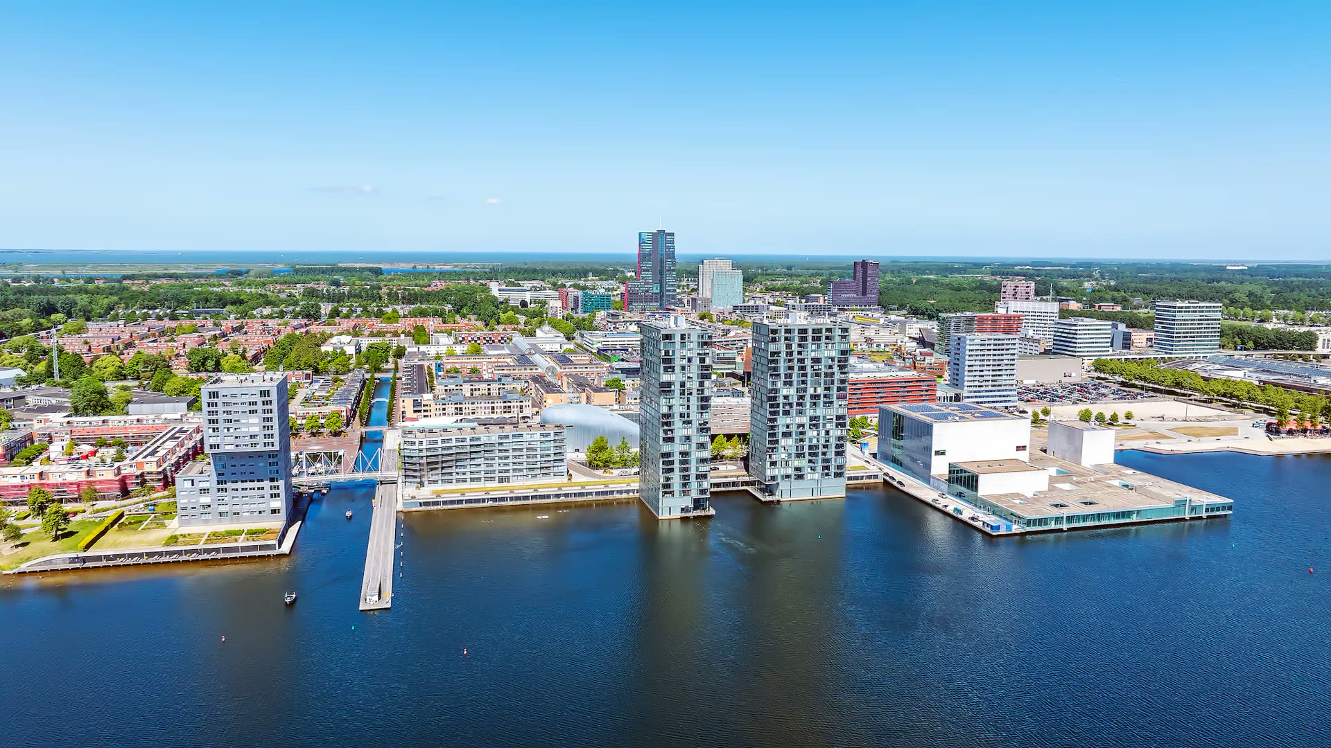 Stadsgezicht van Almere