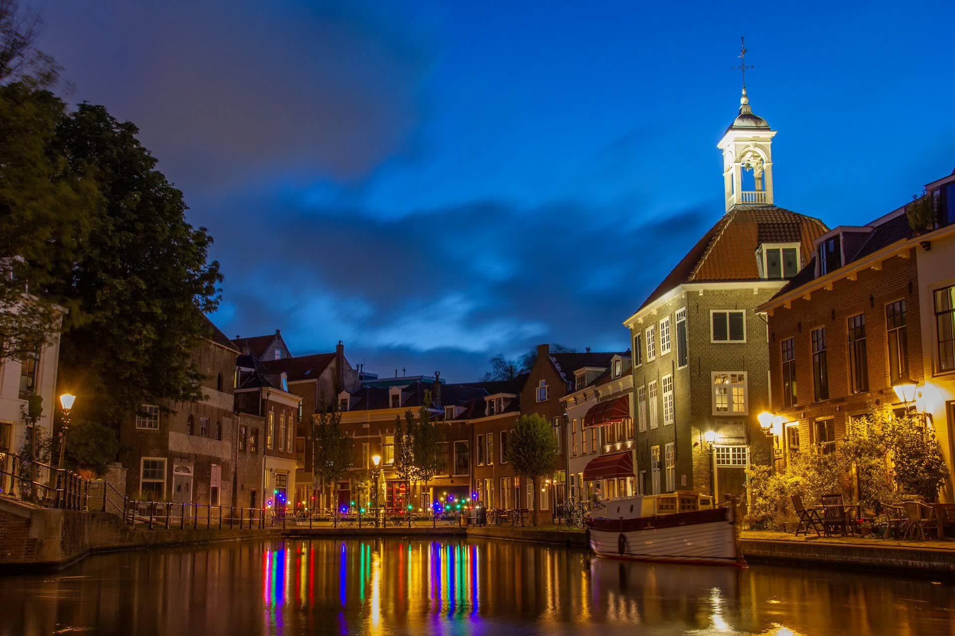 Stadsgezicht van Schiedam