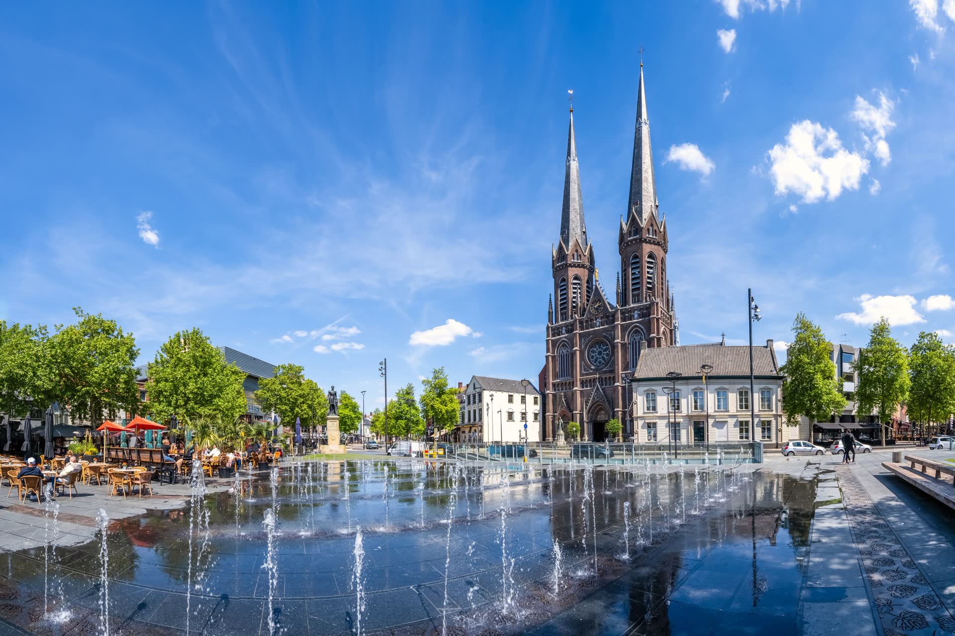 Stadsgezicht van Tilburg