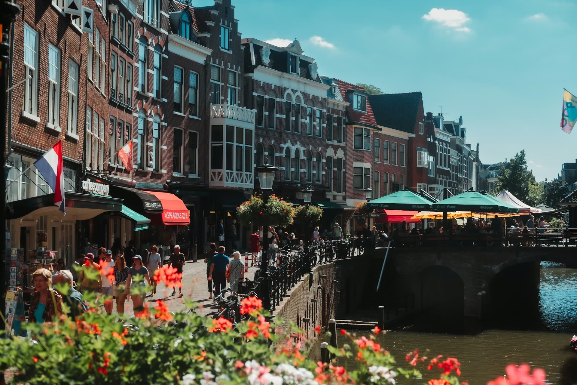 Stadsgezicht van Utrecht