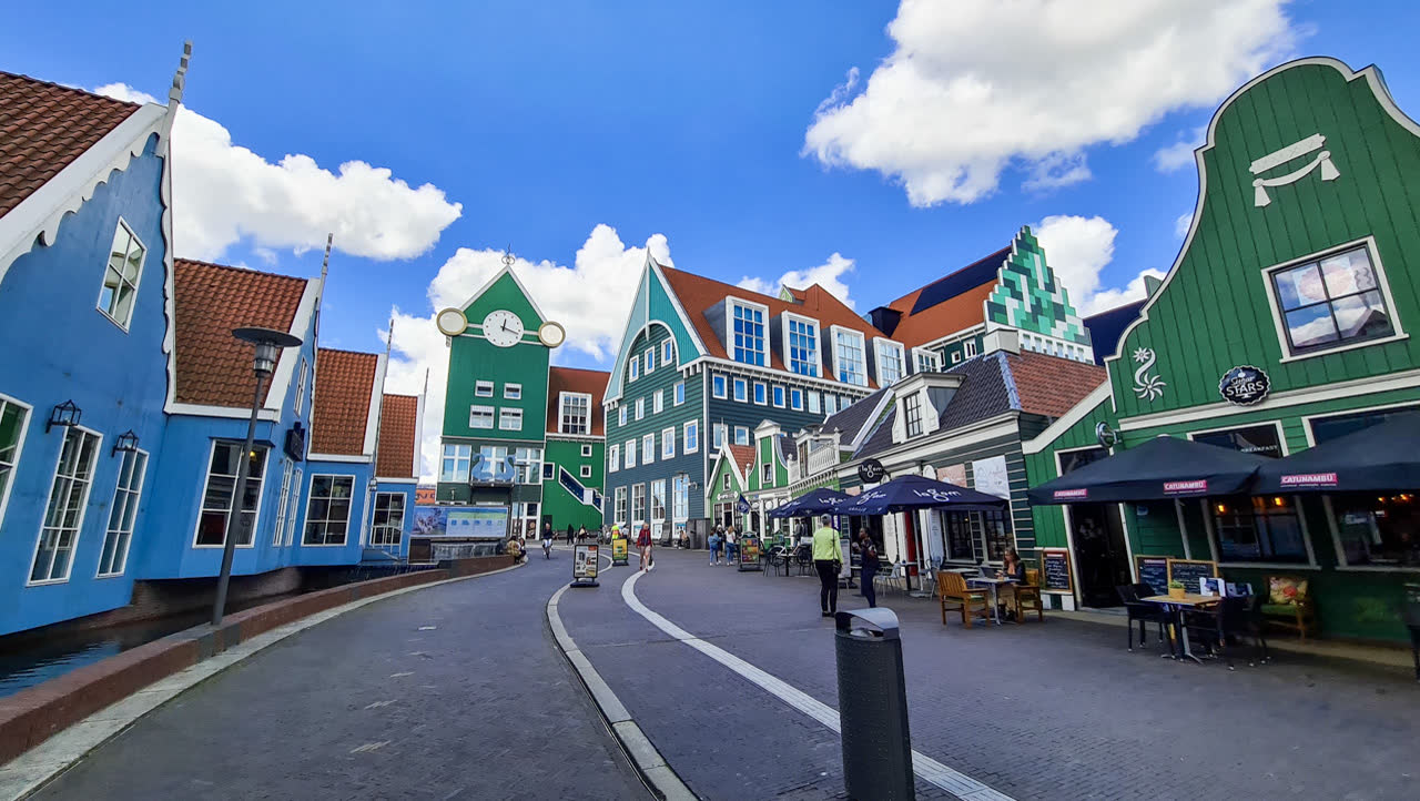 Stadsgezicht van Zaanstad