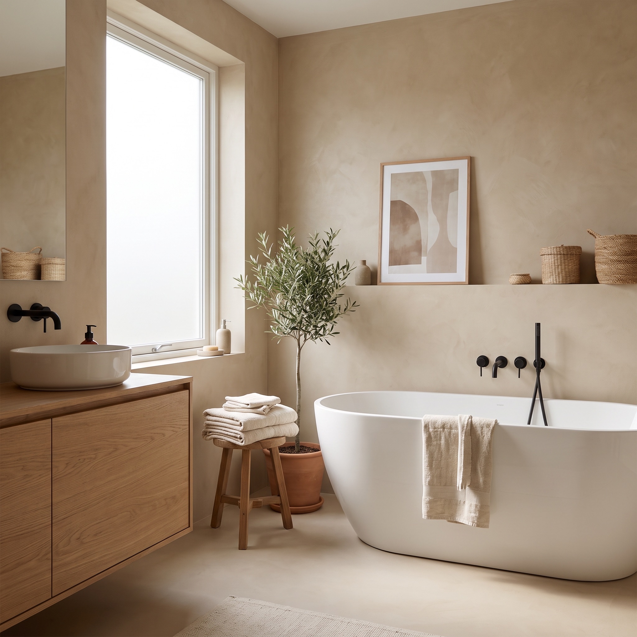 Een kleine badkamer slim inrichten